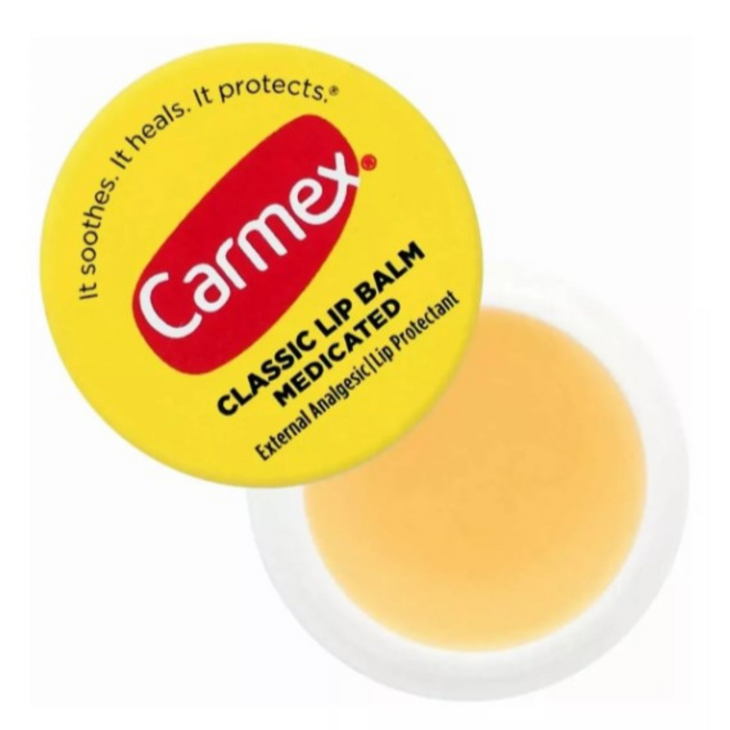 Carmex Lip Balm Jars, Lip Protectant - Pacote com 3