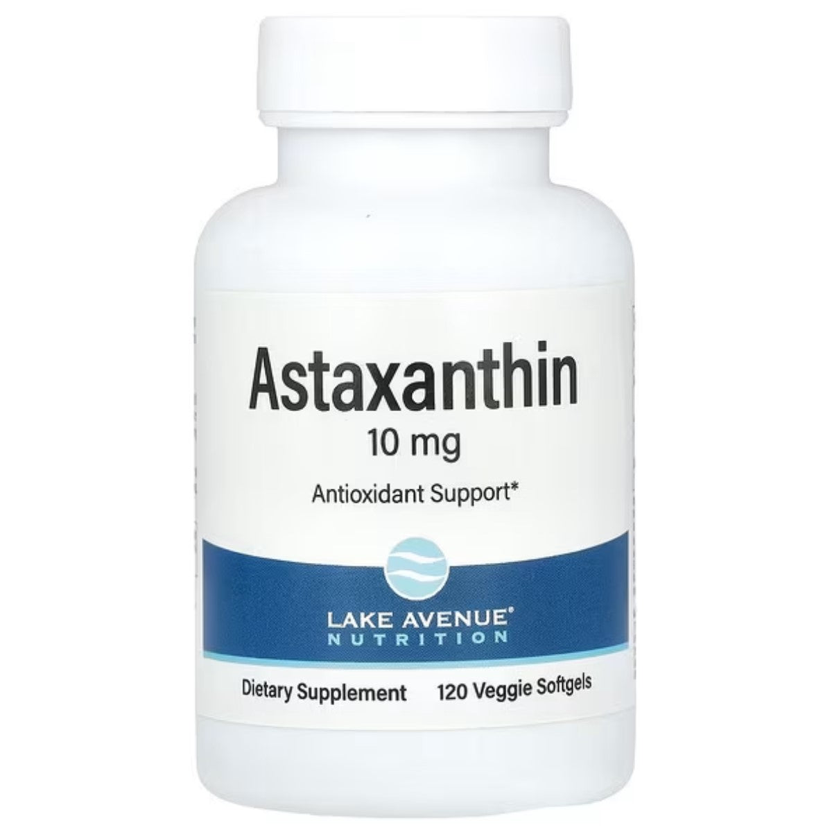Astaxantina 10 mg 120 Softgels - Lake Avenue Nutrition