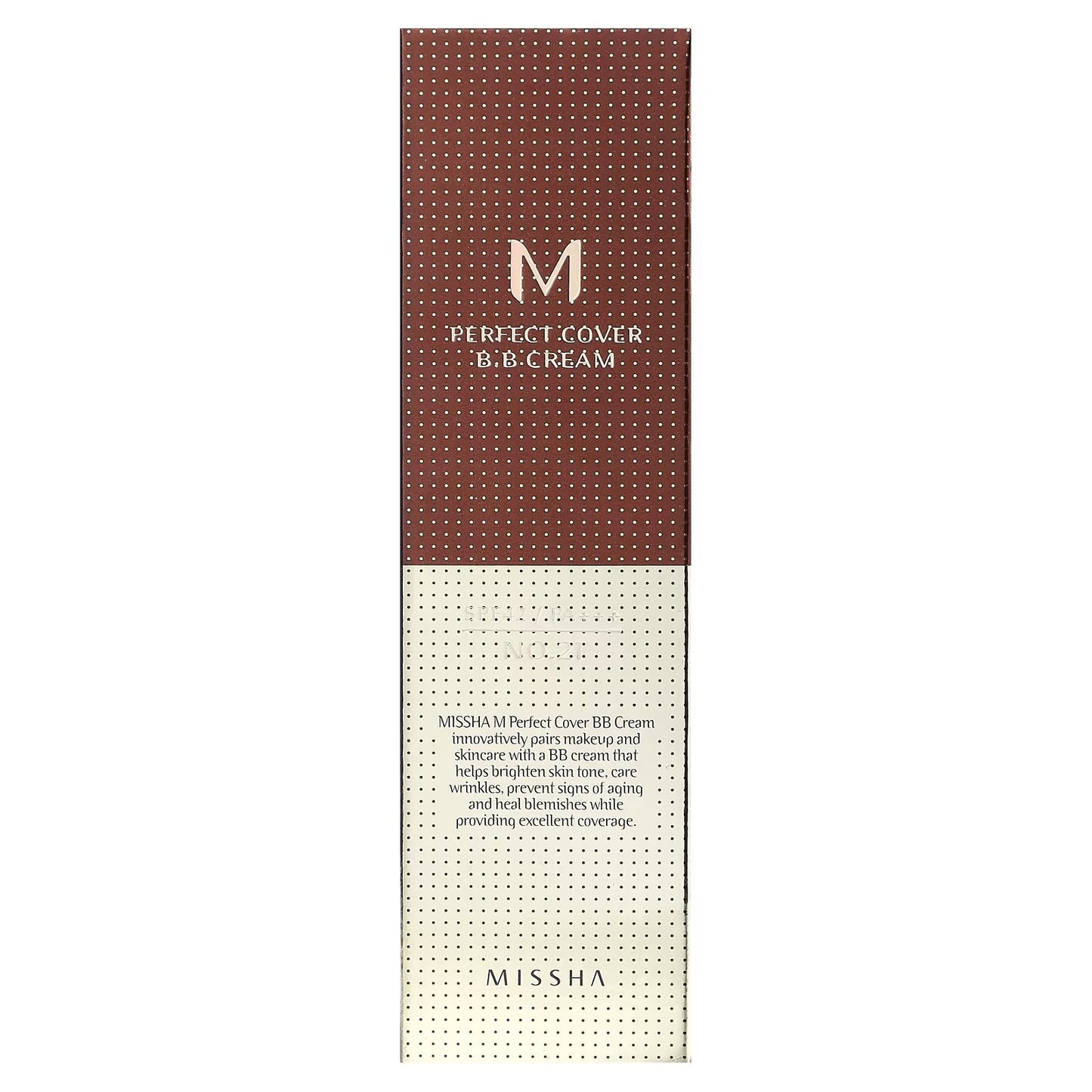Creme BB Facial No 21 Bege Claro FPS 42 50ml - Missha