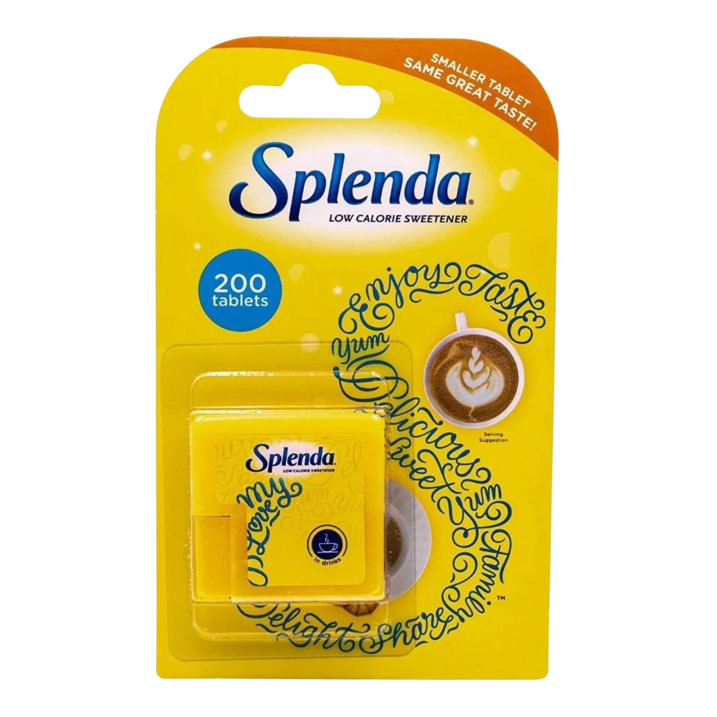 Adoçante Splenda Mini 200 Tabletes Zero Caloria
