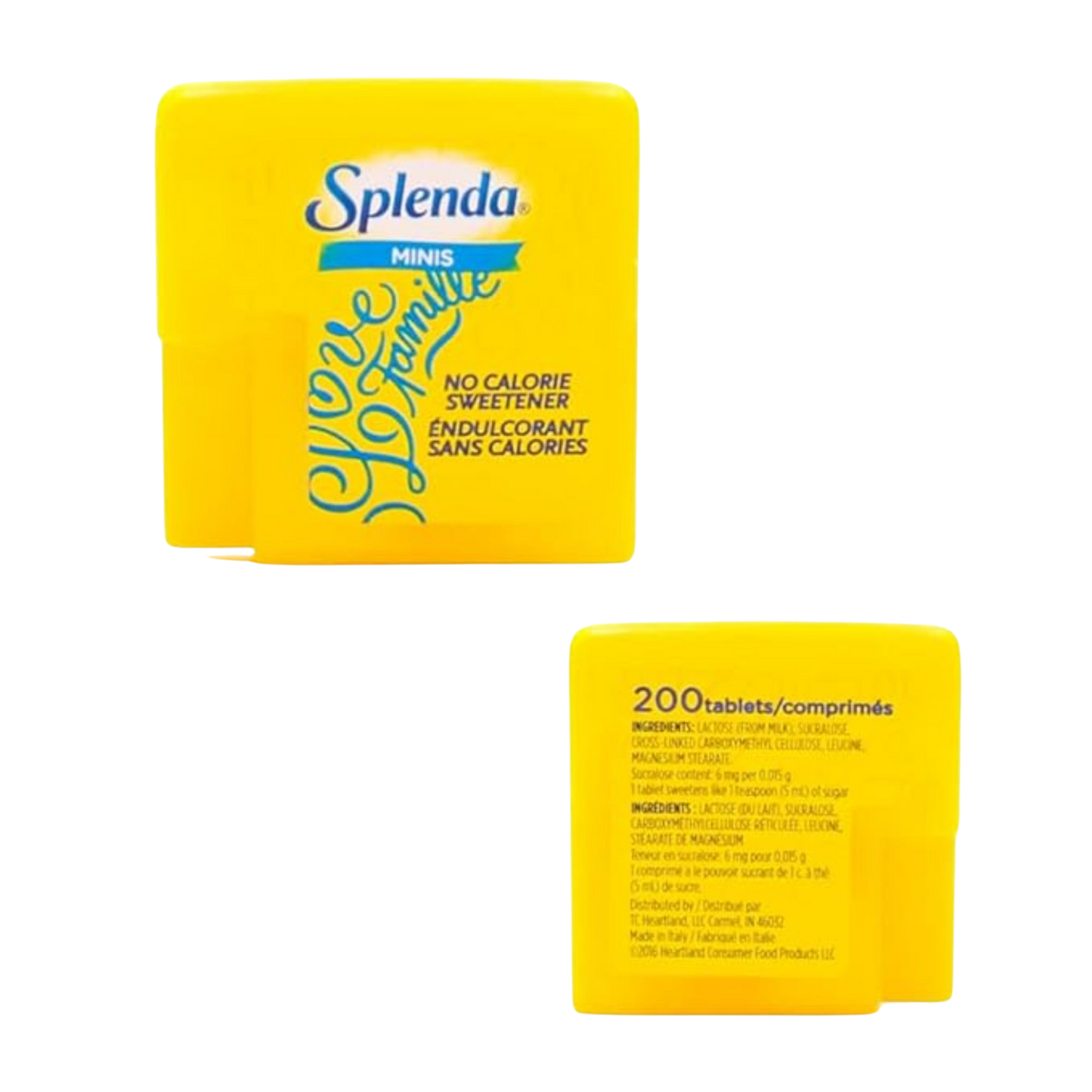 Adoçante Splenda Mini 200 Tabletes Zero Caloria