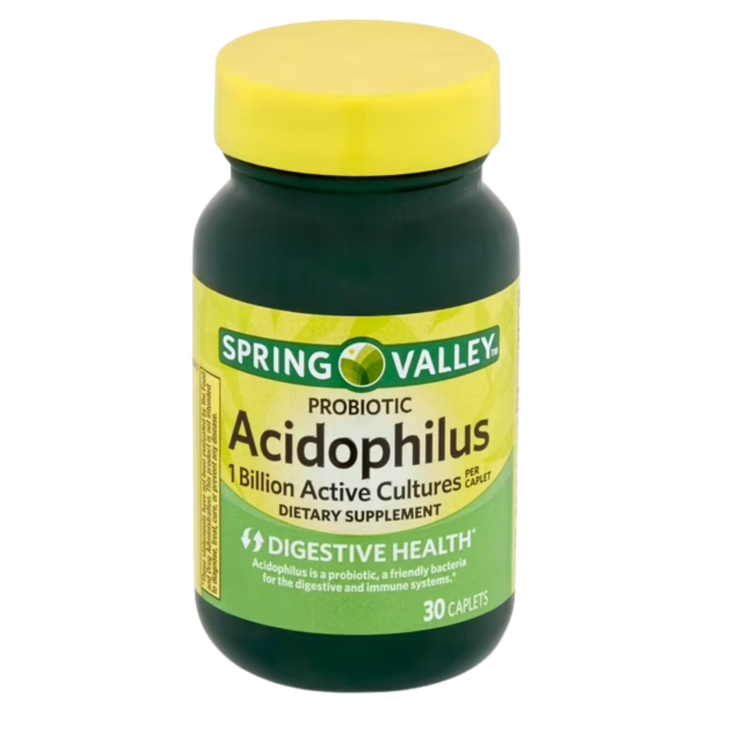 Probiotico Acidofilos 1 Billhão de Culturas Ativas 30 Cápsulas - Spring Valley