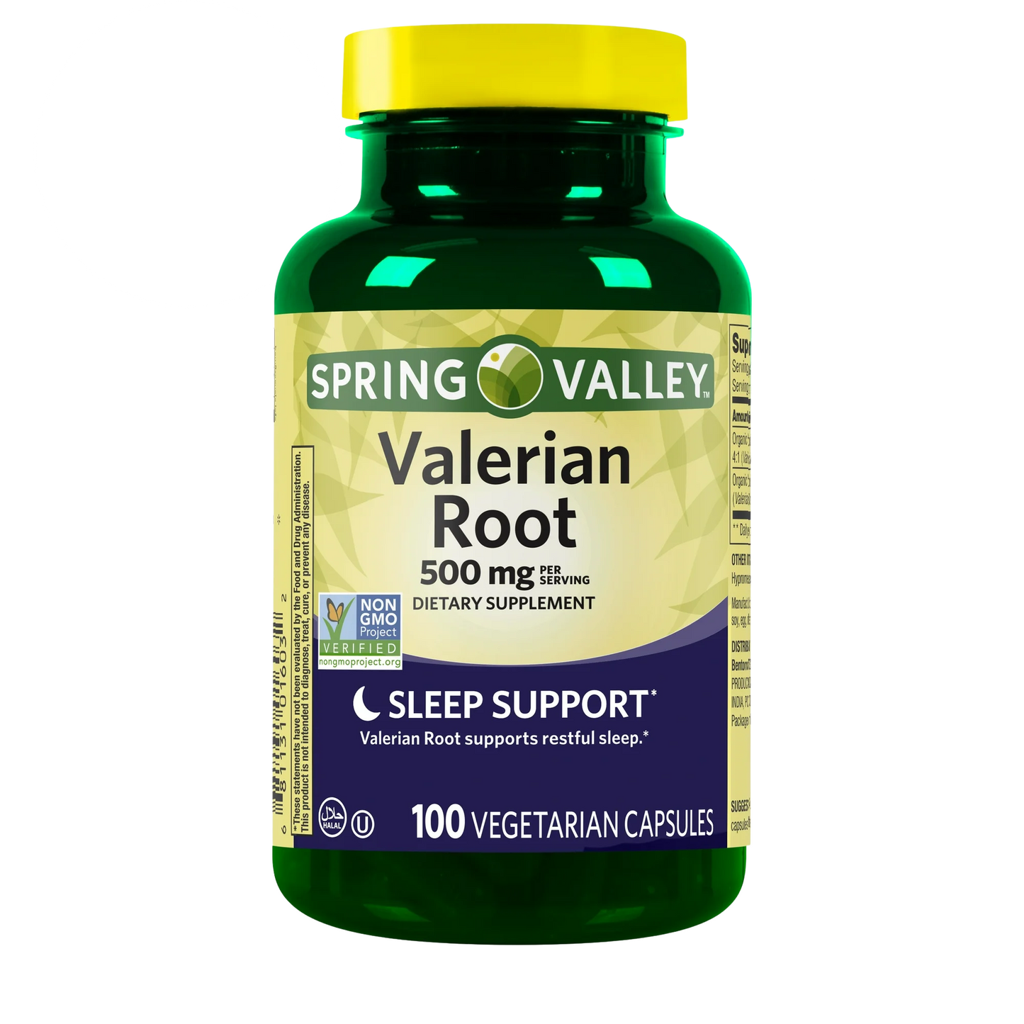 Raíz de Valeriana 500 mg 100 Cápsulas - Spring Valley