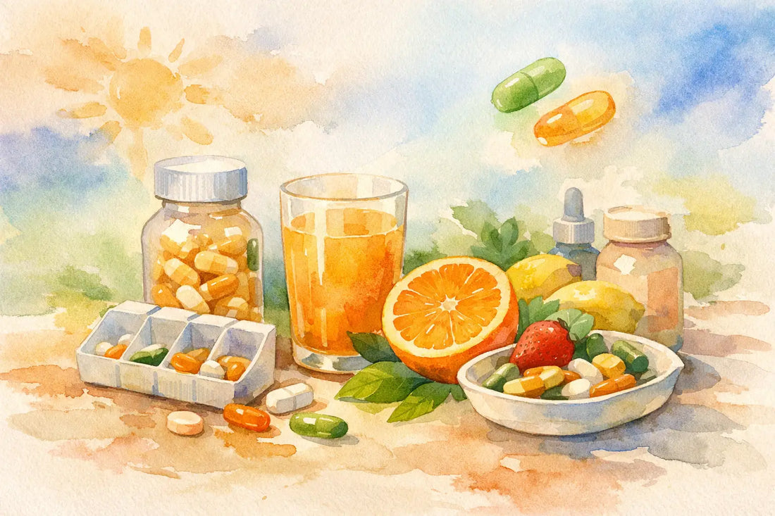 Como incluir vitaminas na rotina com praticidade