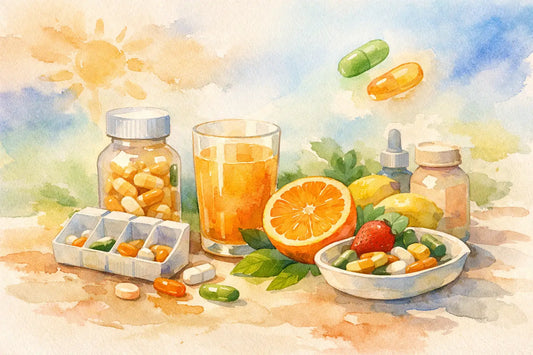 Como incluir vitaminas na rotina com praticidade