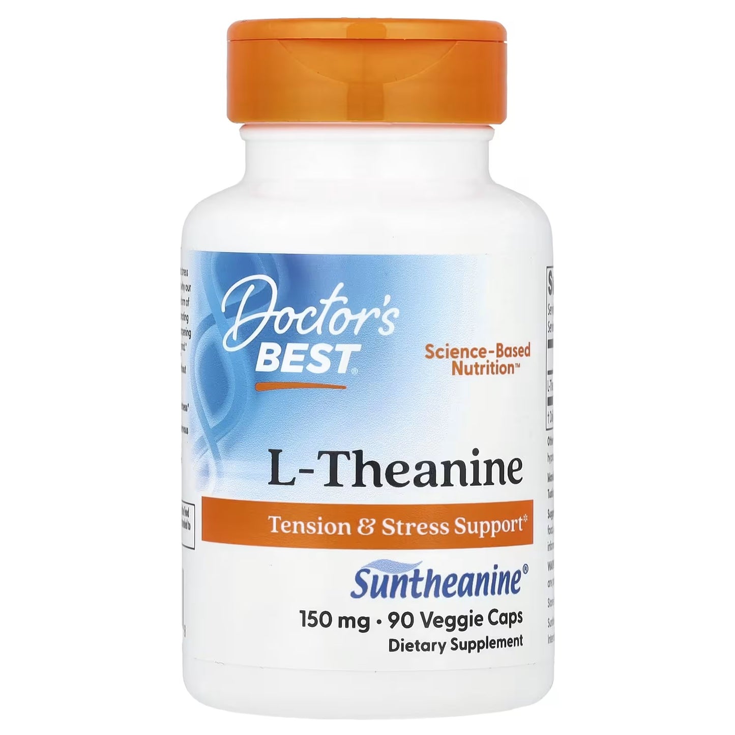 Teanina com Suntheanine 150mg 90 Capsulas - Doctor's Best