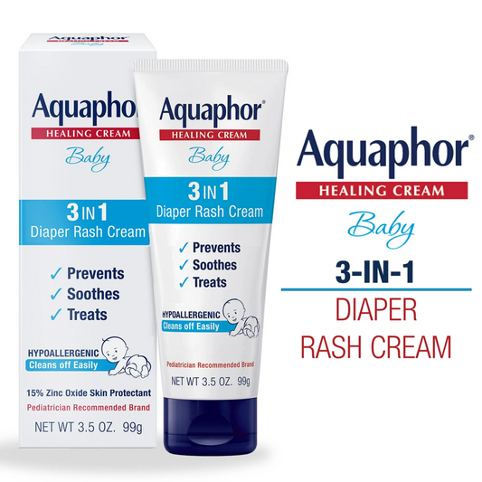 Aquaphor Baby Diaper Rash Cream 3 em 1, 99g - Aquaphor