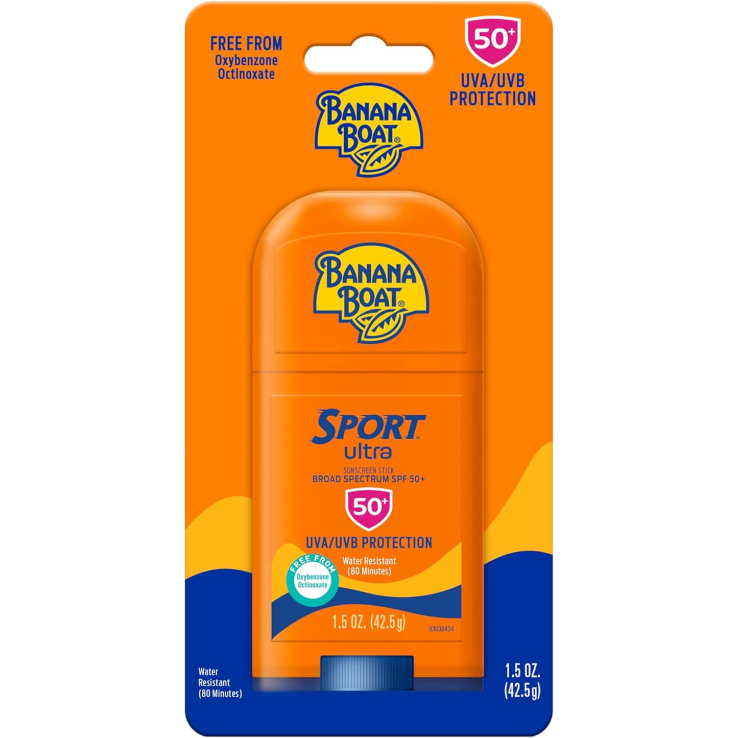 Banana Boat Sport Ultra, Broad Spectrum Sunscreen Stick, SPF 50, 1.5oz.