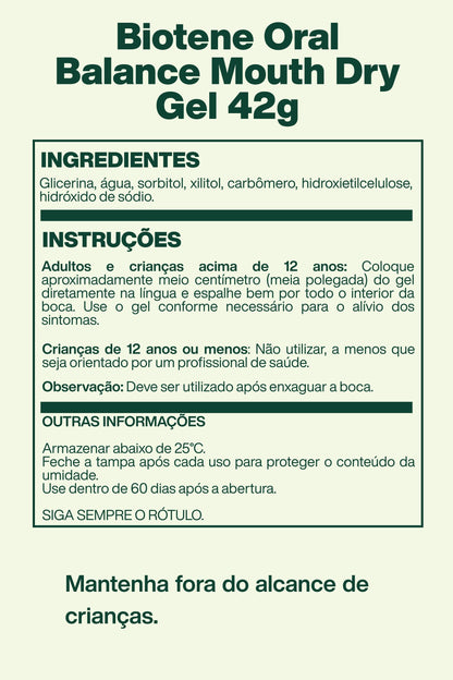 Gel Umidificante Oral Balance 42g - Biotene Dry Mouth