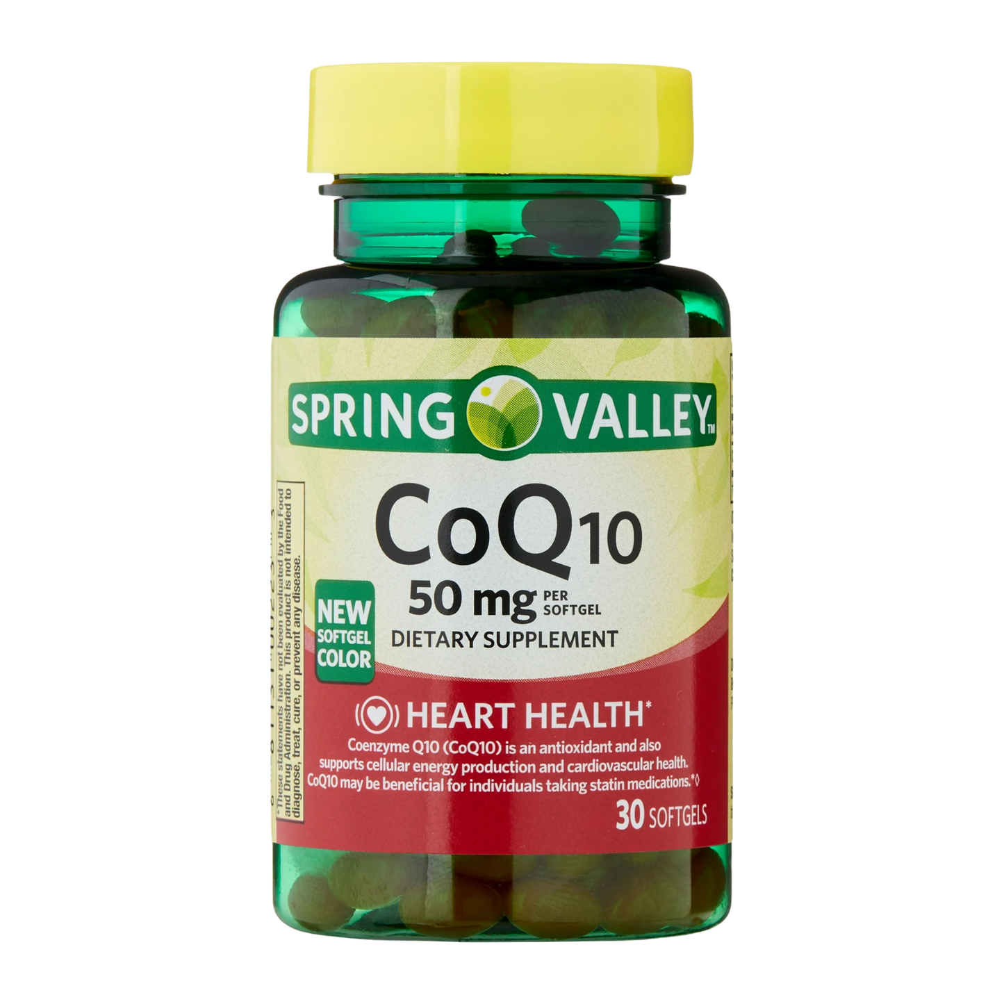 CoQ10, 50 mg, 30 Count - Spring Valley