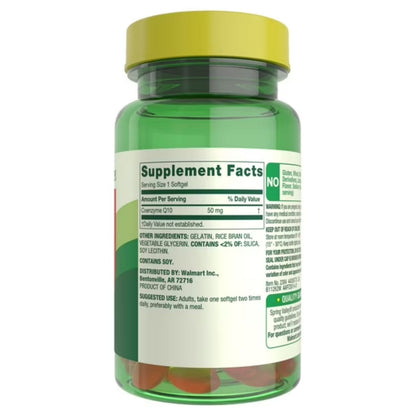 CoQ10, 50 mg, 30 Count - Spring Valley