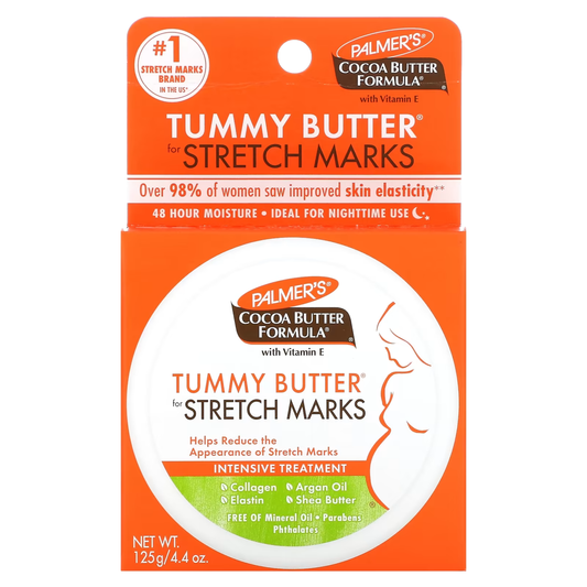 Cocoa Butter Formula® com Vitamina E e Tummy Butter para Estrias, 125 g - Palmer's