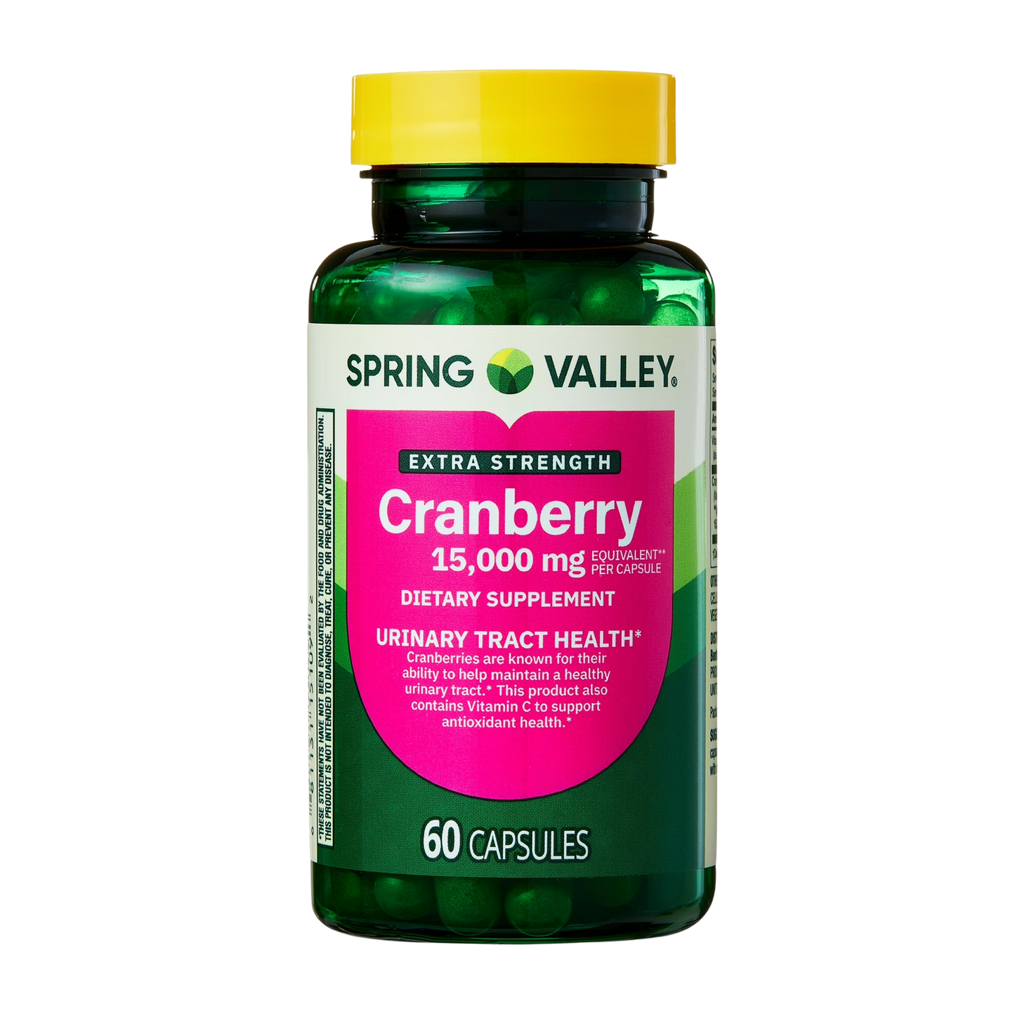 Cranberry 15000 mg , 60 cápsulas - Spring Valley
