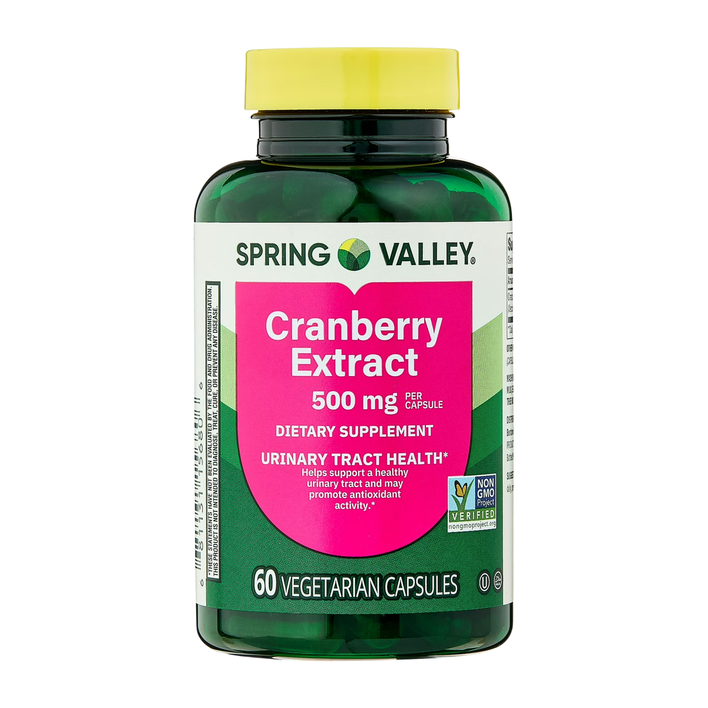 Cranberry 500 mg , 60 cápsulas - Spring Valley