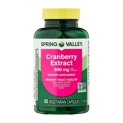 Cranberry 500 mg , 60 cápsulas - Spring Valley