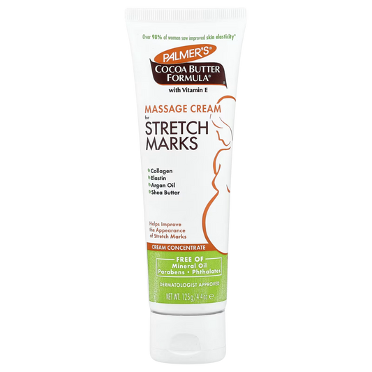 Creme de Massagem para Estrias Cocoa Butter Formula® with Vitamin E, 4.4 oz (125 g) - Palmer's