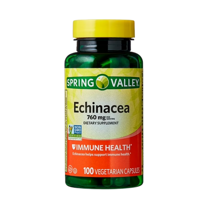Echinacea Equinacea 760mg 100 Cápsulas - Spring Valley