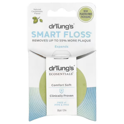 Fio Dental,Smart Floss Sabor Cardamomo Natural - Dr.Tung's