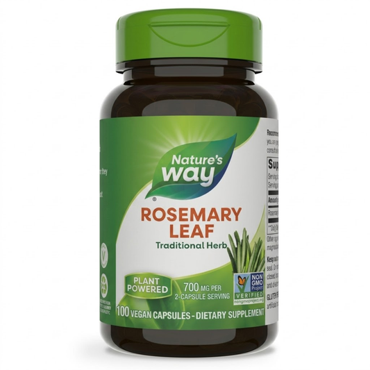 Folha de Alecrim 350 mg - Nature's Way