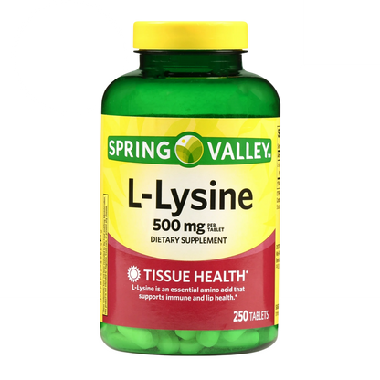Lisina 500 mg 250 Tabletes - Spring Valley
