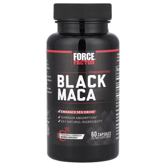 Maca Negra 500 mg com 60 cápsulas - Force Factor