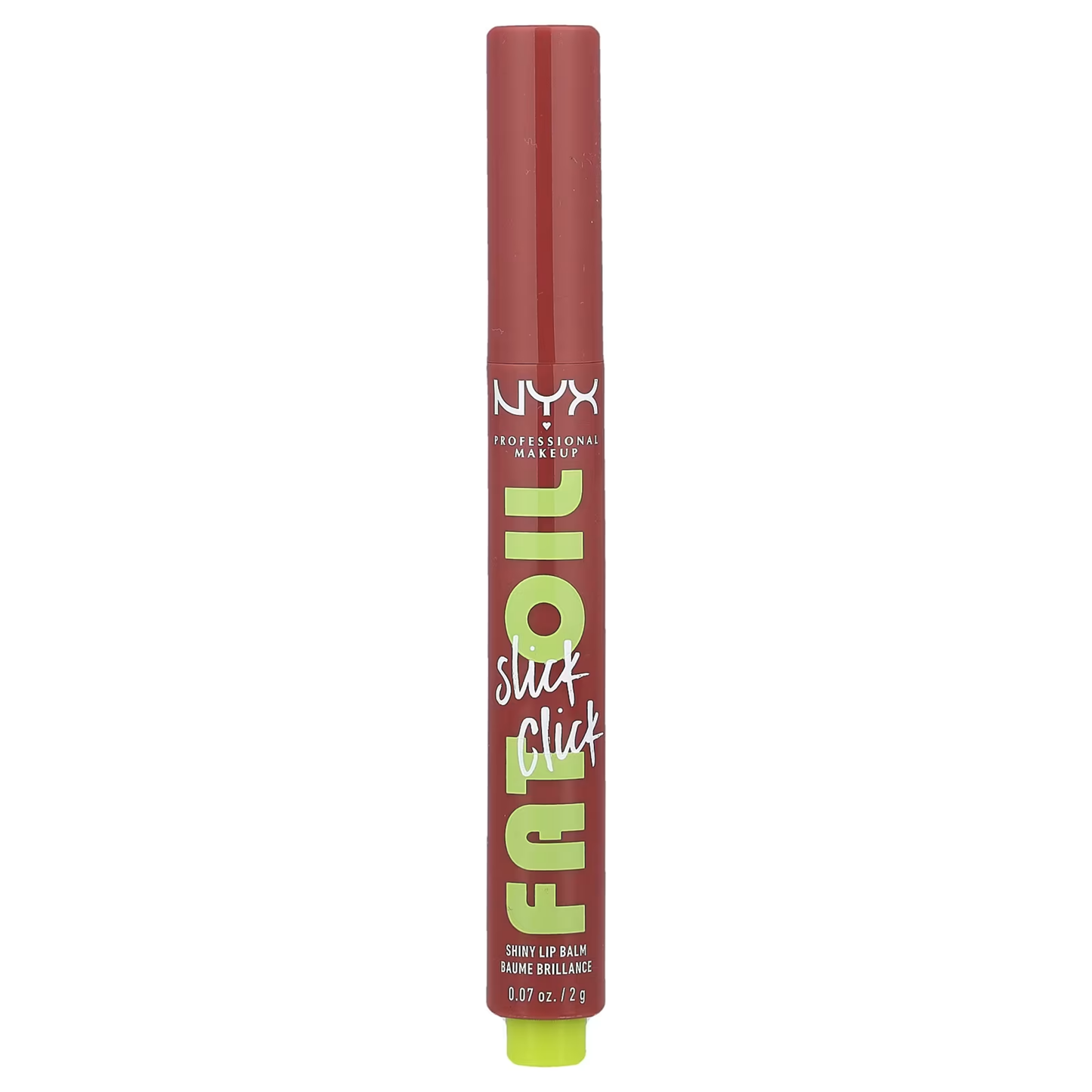 Professional Makeup, Fat Oil Slick Click, Bálsamo Labial com Brilho, 04 Going Viral, 2 g - NYX
