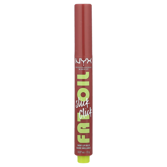 Professional Makeup, Fat Oil Slick Click, Bálsamo Labial com Brilho, 04 Going Viral, 2 g - NYX