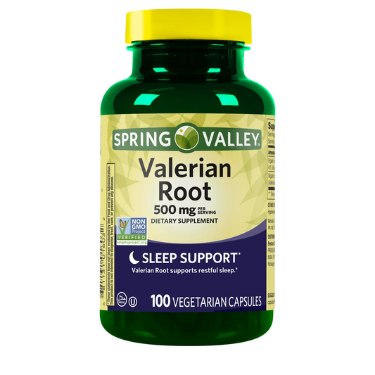 Raíz de Valeriana 500 mg 100 Cápsulas - Spring Valley