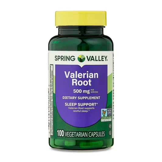 Raíz de Valeriana 500 mg 100 Cápsulas - Spring Valley