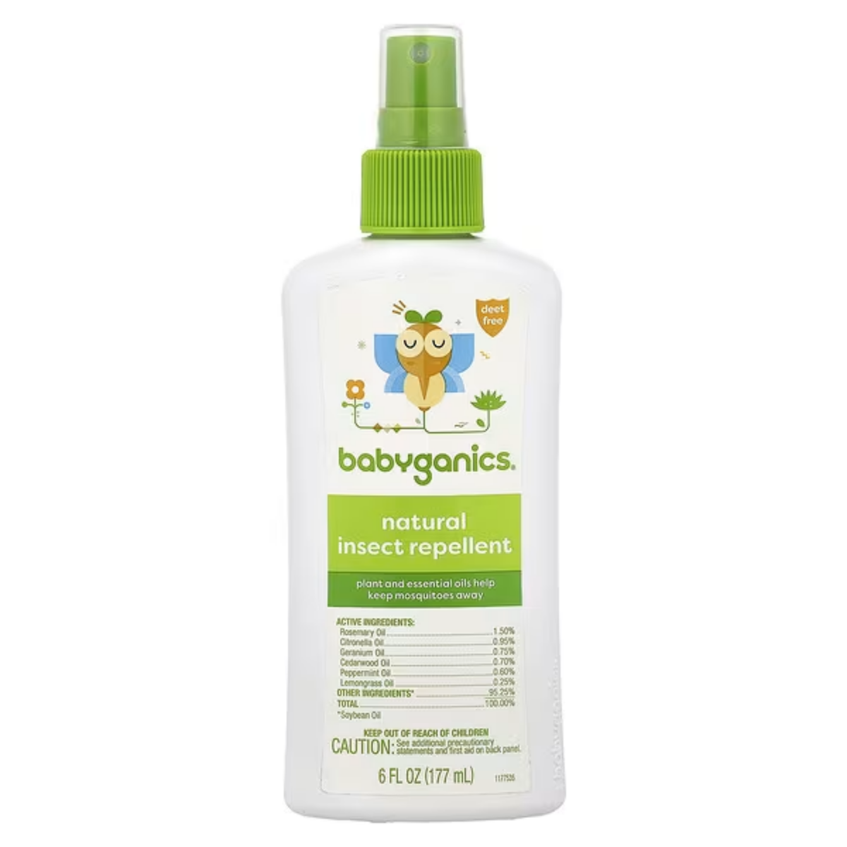 Repelente Natural contra Insetos 177 ml - Babyganics