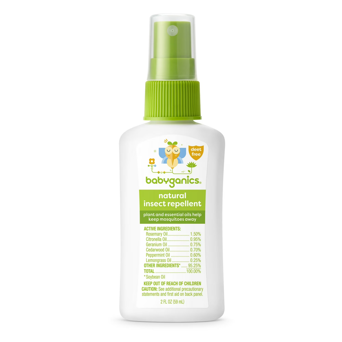 Repelente Natural contra Insetos 59 ml - Babyganics