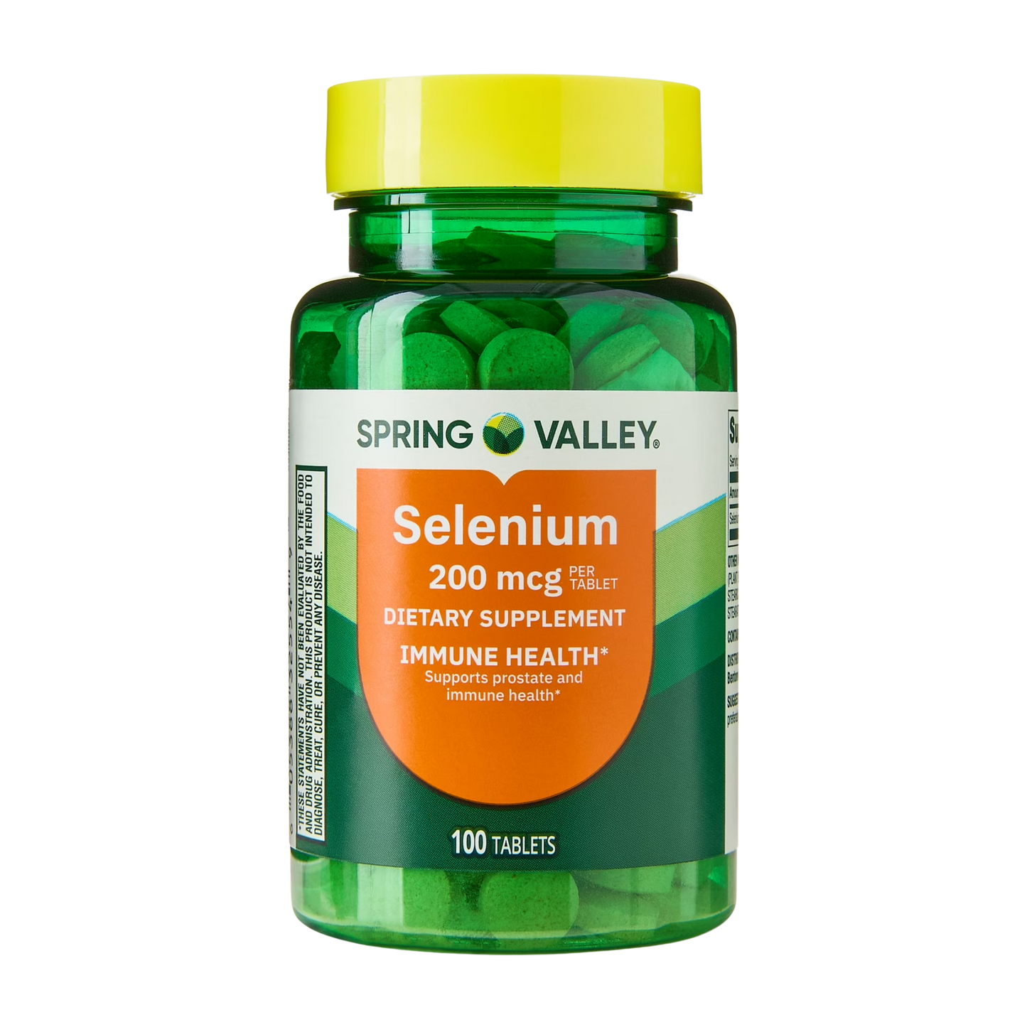 Selenium 200 mcg , 100 cápsulas - Spring Valley
