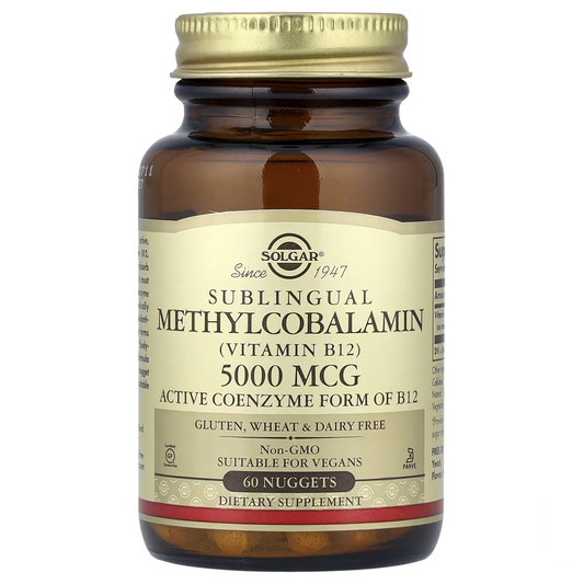 Vitamina B12  5000 iu 60 comprimidos - Solgar