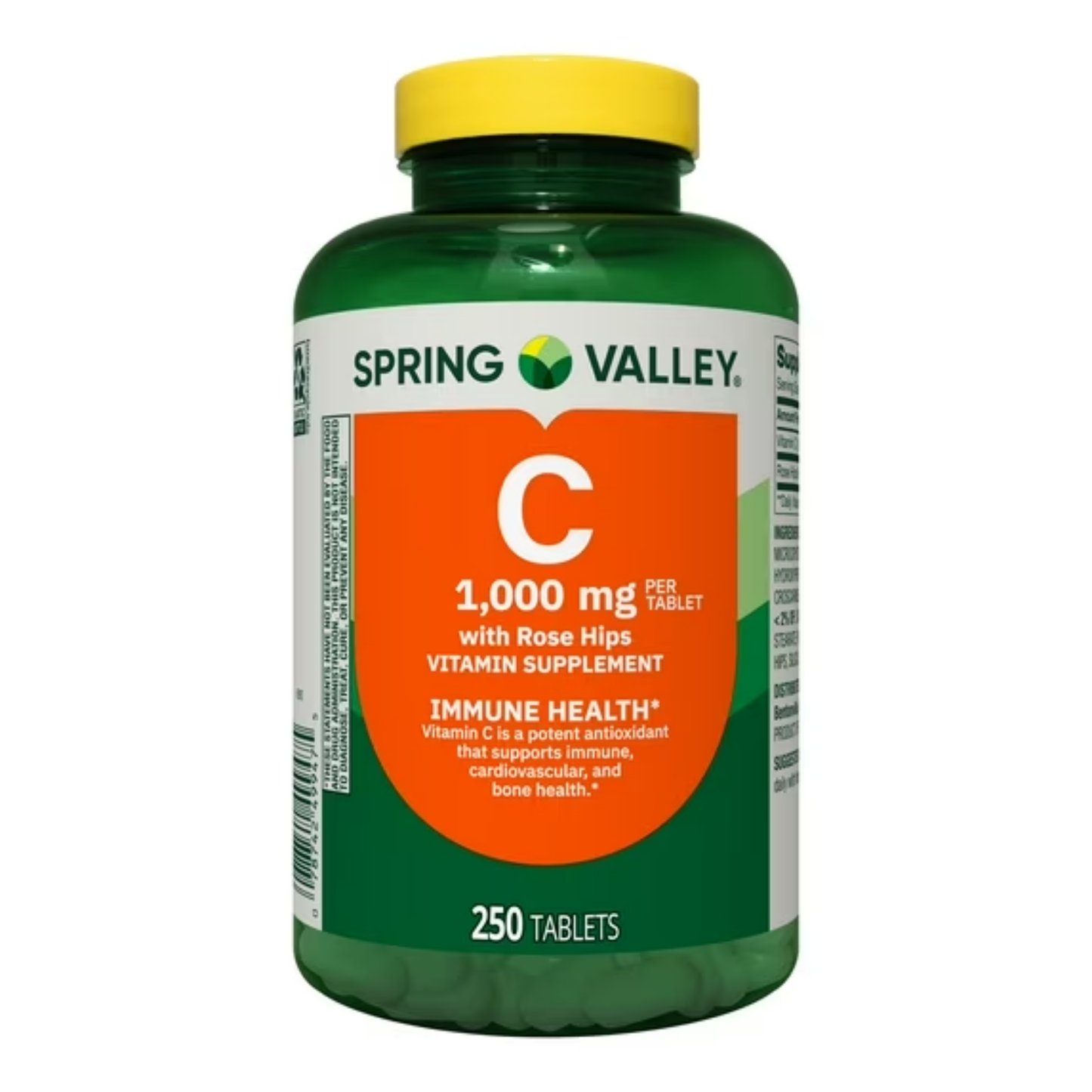 Vitamina C 1000mg 250 Tabletes - Spring Valley