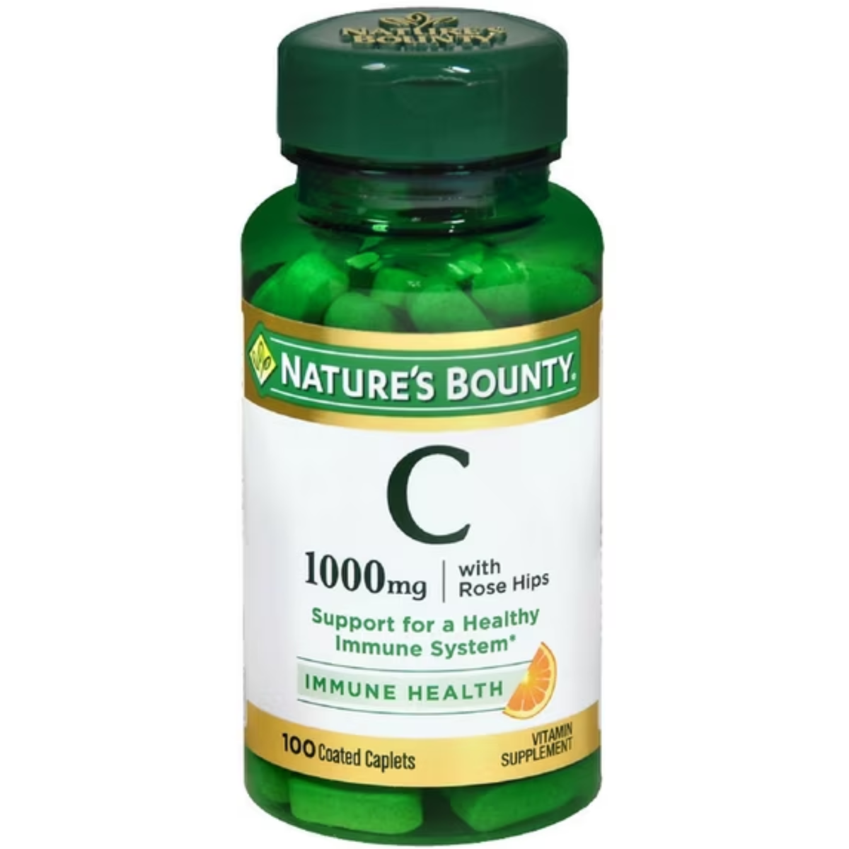 Vitamina C com Rose Hips 1000mg com 100 Cápsulas - Nature's Bounty