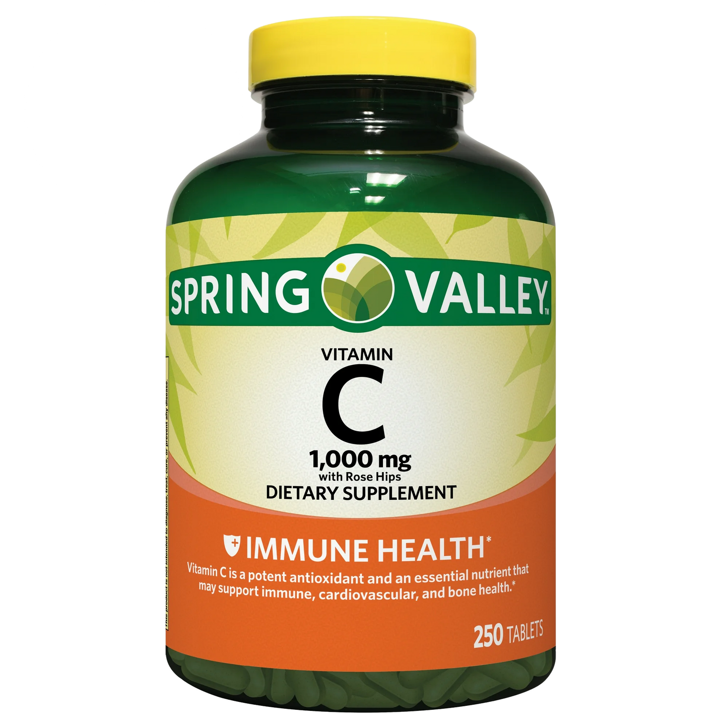 Vitamina C 1000mg 250 Tabletes - Spring Valley