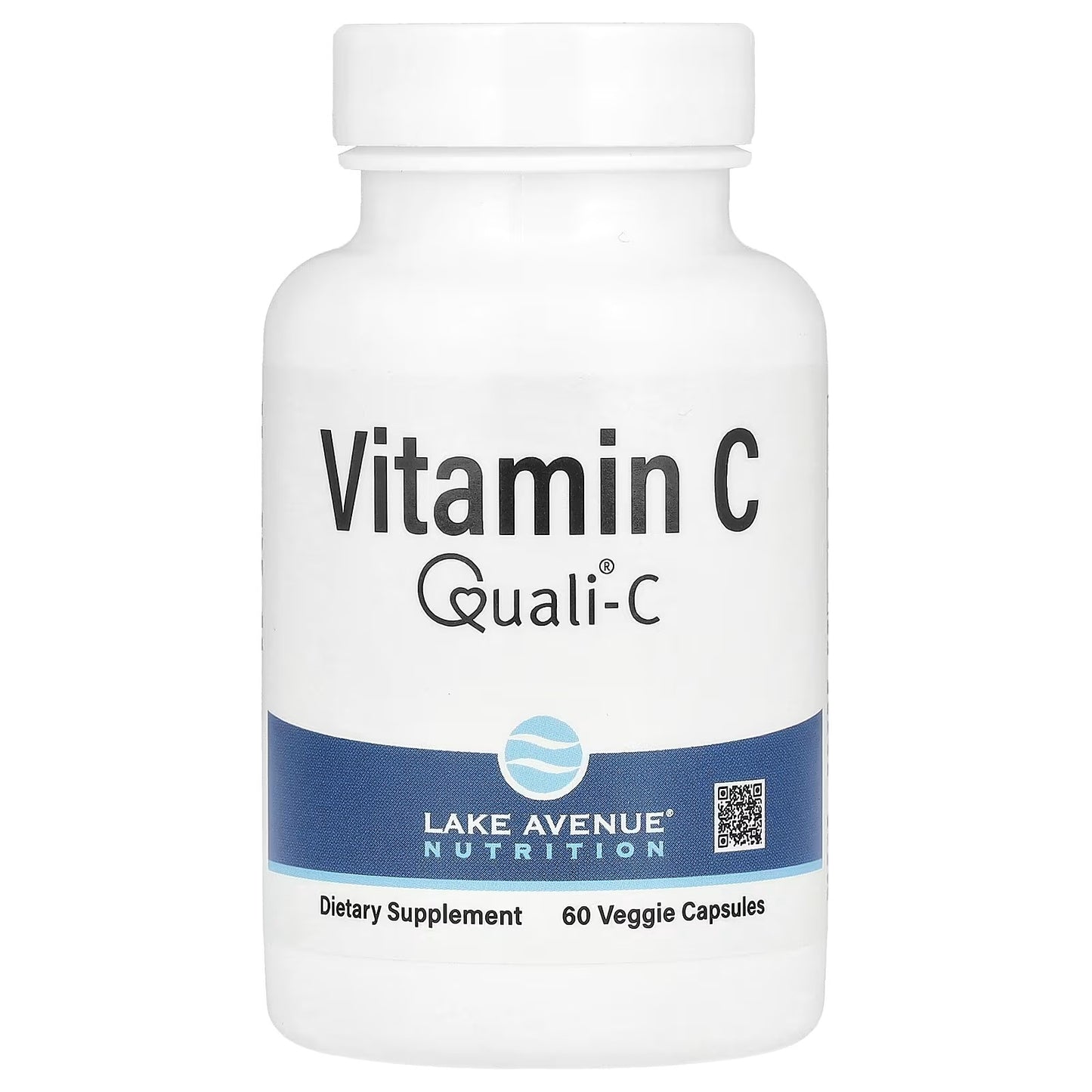 Vitamina C 1.000 mg Quali-C 60 Cápsulas Veganas - Lake Avenue Nutrition