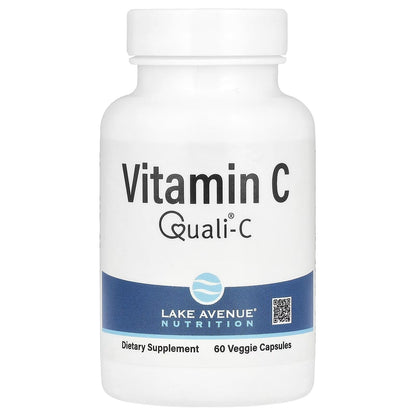 Vitamina C 1.000 mg Quali-C 60 Cápsulas Veganas - Lake Avenue Nutrition