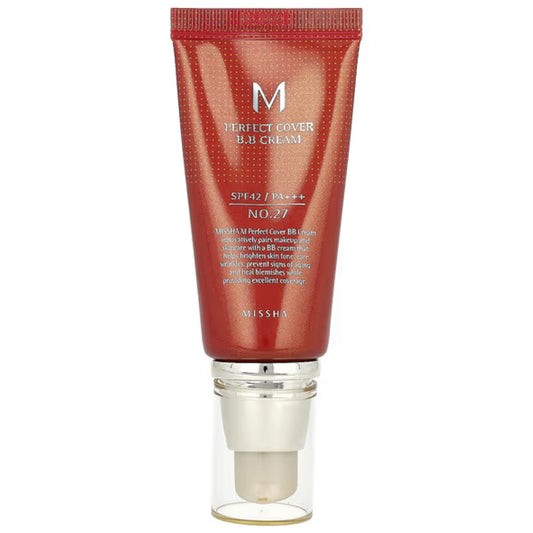 Creme BB Facial No 27 Bege Mel FPS 42 50ml - Missha