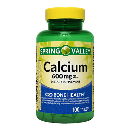 Cálcio 600mg + Vitamina D3 20mcg com 100 Tabletes